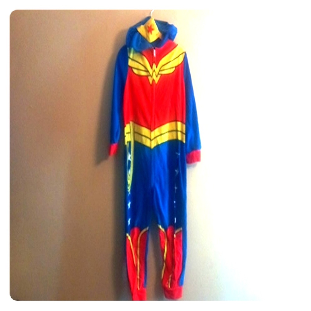 DC Super Hero Girls Onesie Pajamas Size XS
